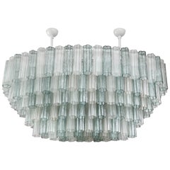Oval Shaped Murano Glass Chandelier