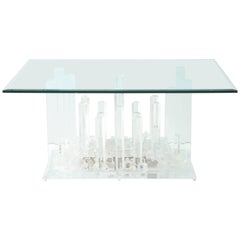 Spectacular Lucite Dining Table