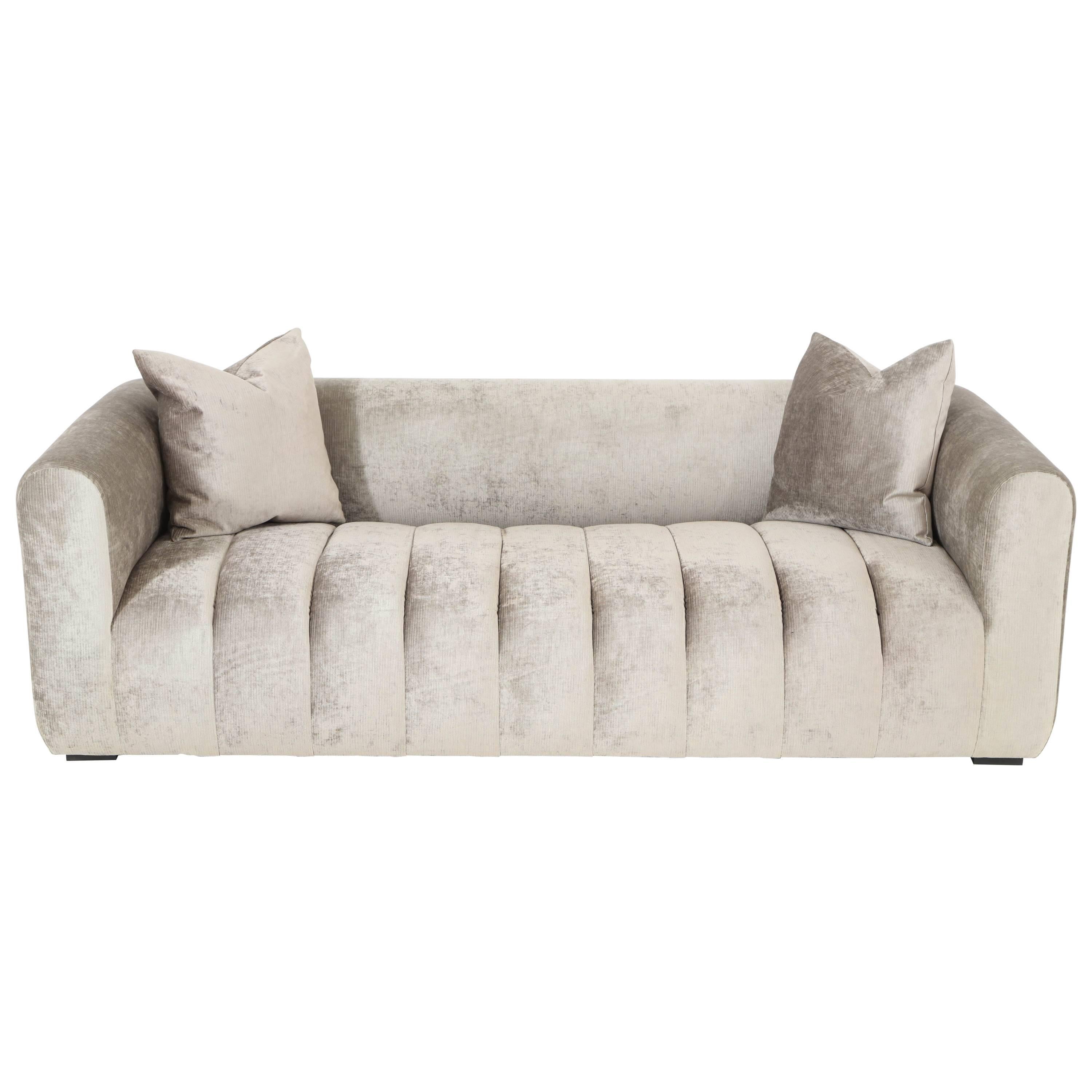 Stunning Channel Sofa by Steve Chase offered by Prime Gallery