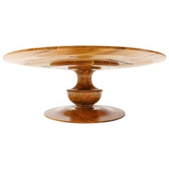 Barolo Table Handmade Cherry Wood Round Top - Foyer, Dining or Conference Room