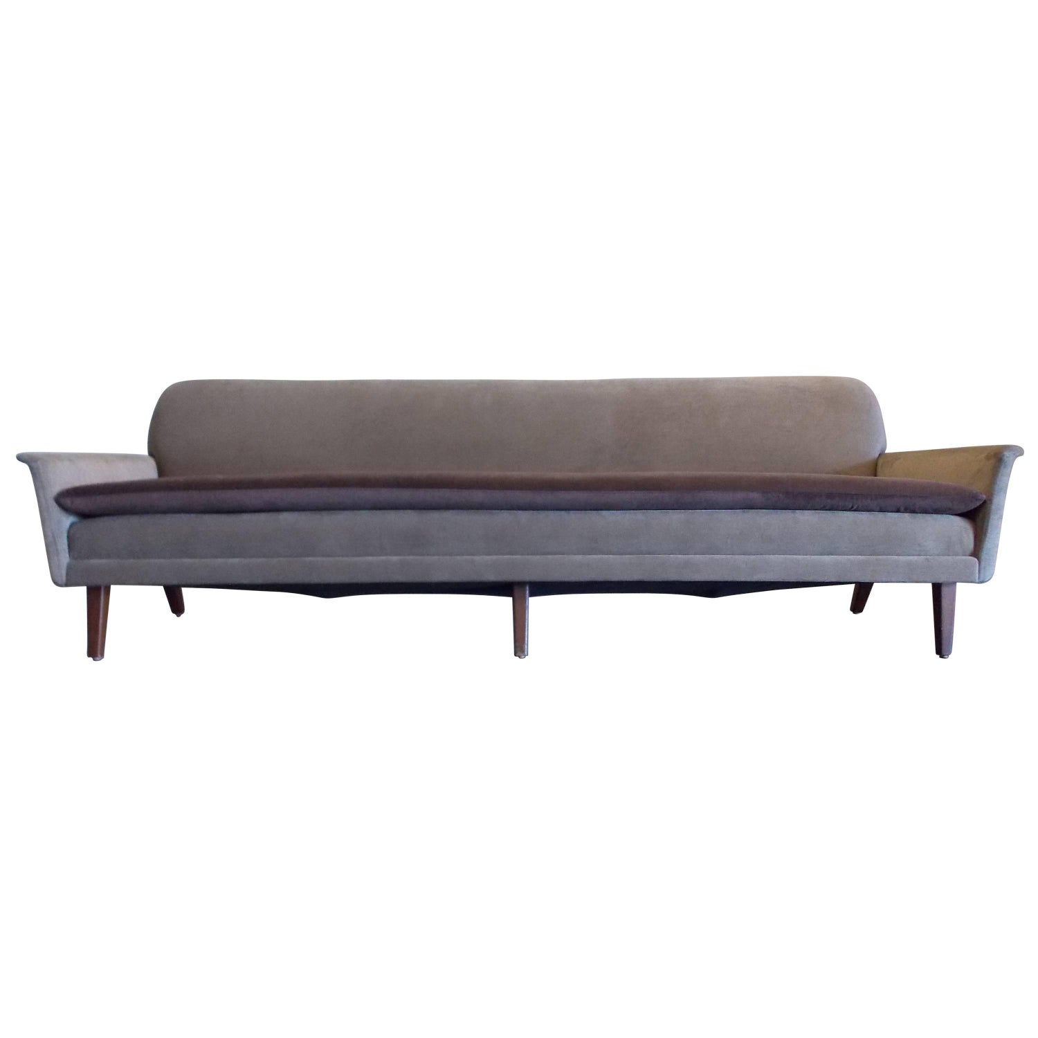 Vintage Scandinavian Modern Sofa Couch by Folke Ohlsson and Fritz Vintage Scandinavian Modern Sofa Couch by Folke Ohlsson and Fritz