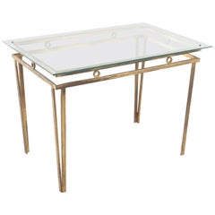 French Gilt Bronze Cocktail Table