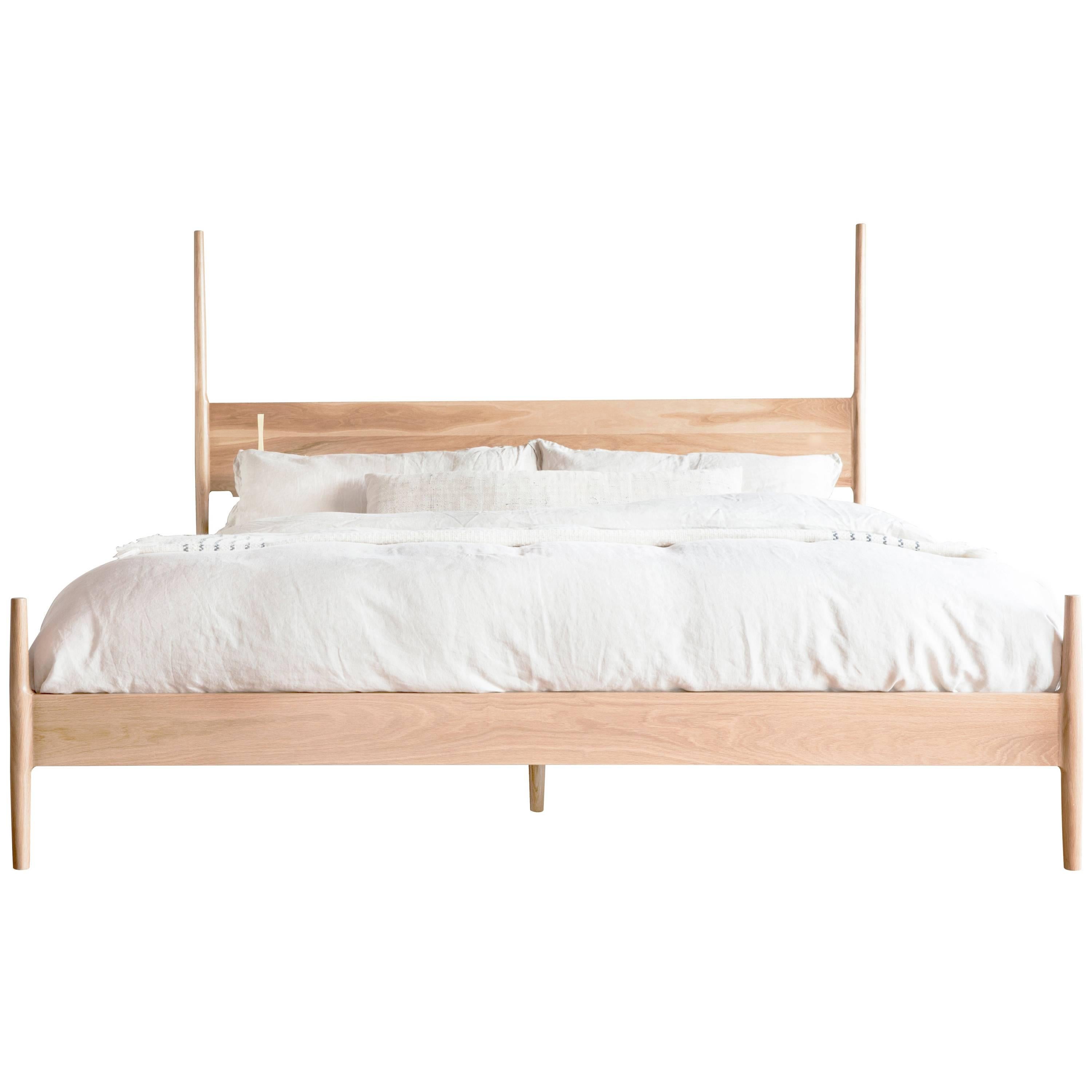 Handcrafted Mid-Century Modern Dansk Bed