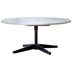 Charles Ray Eames Marble Coffee Side Table Aluminium Group Couch Table