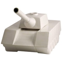 Andrea Visconti, "Love Tank" Ceramic Sculpture, Superego Editions, Italy