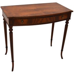 Antique Regency Style Mahogany Console or Side Table