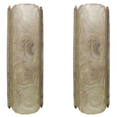 Pair of Art Deco Sconces by Degue