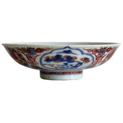 Late 17th Century Chinese Porcelain Bowl, Qing Kangxi Period Circa 1700