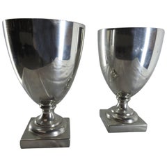 Williamsburg Shirley Pewter Pair of Goblets