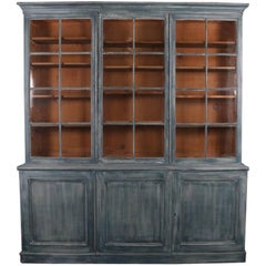 Antique 19th Century English Library Bookcase