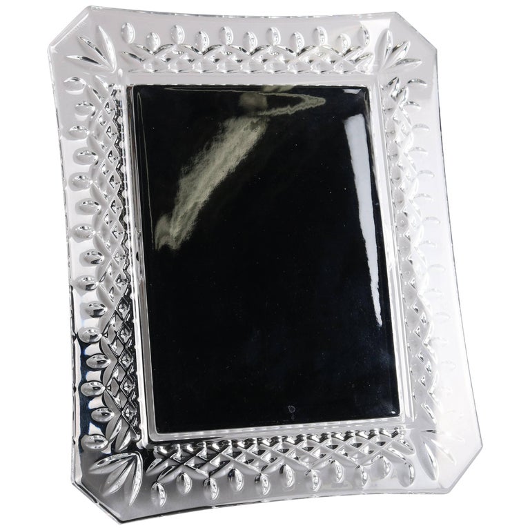 Irish Waterford Cut Lead Crystal Picture Frame For At 1stdibs Irish Waterford Cut Lead Crystal Picture Frame For