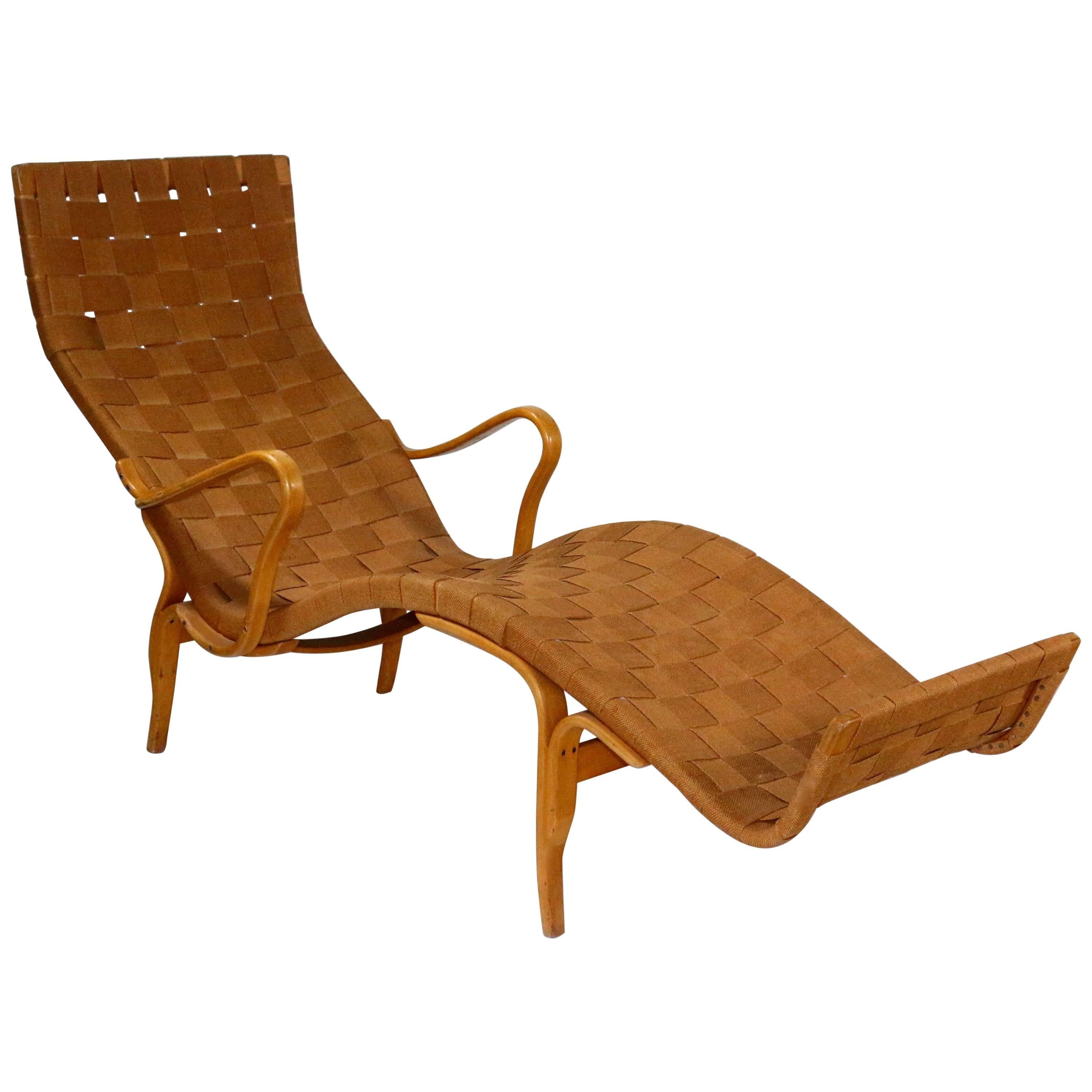 Mid-Century Modern Lounge Chair by Bruno Mathsson