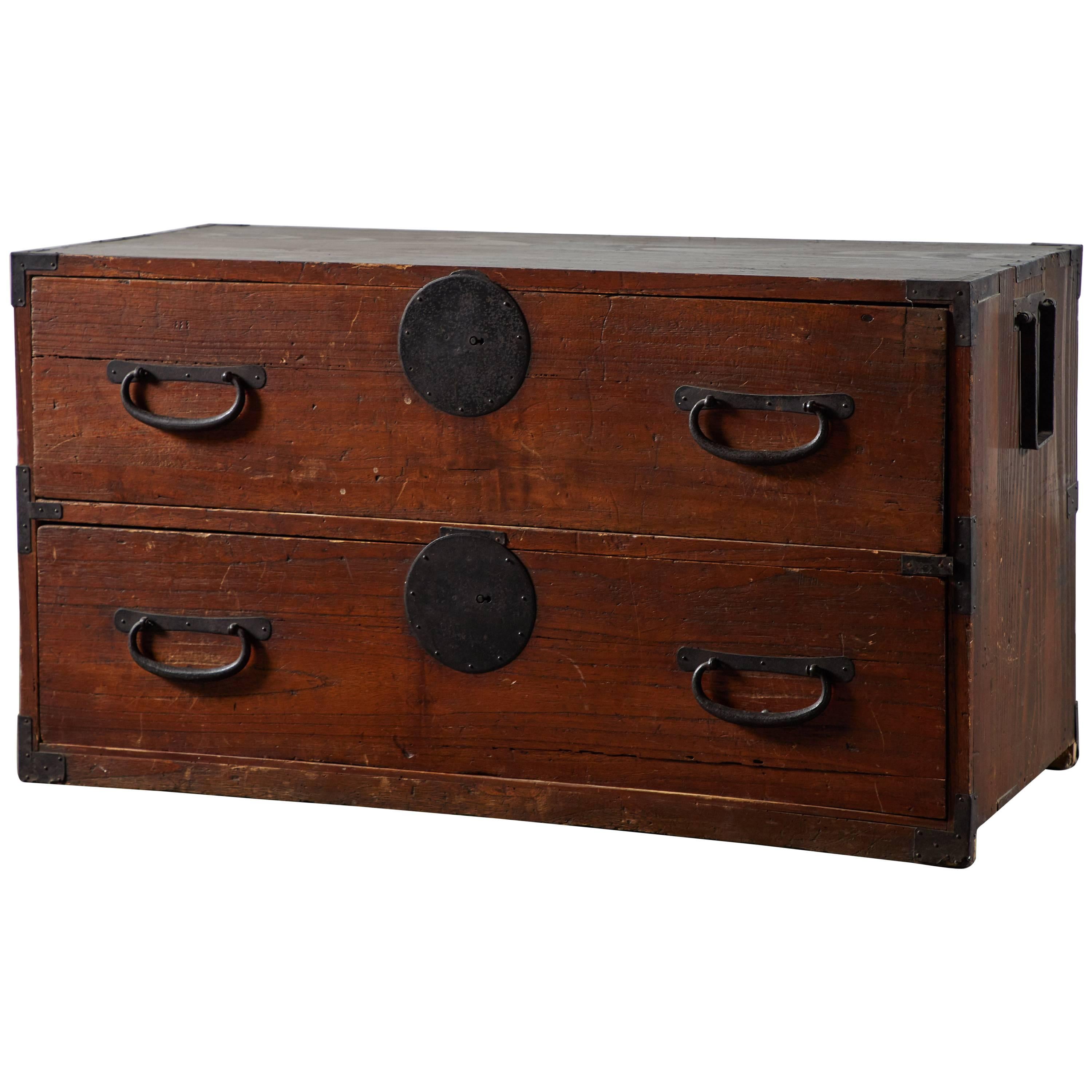 Late 19th Century Japanese Tansu Chest