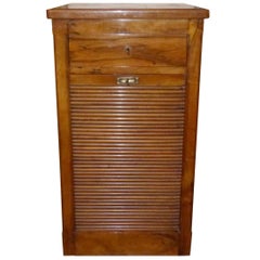 20th Century Walnut Cabinet with Drawers Italy