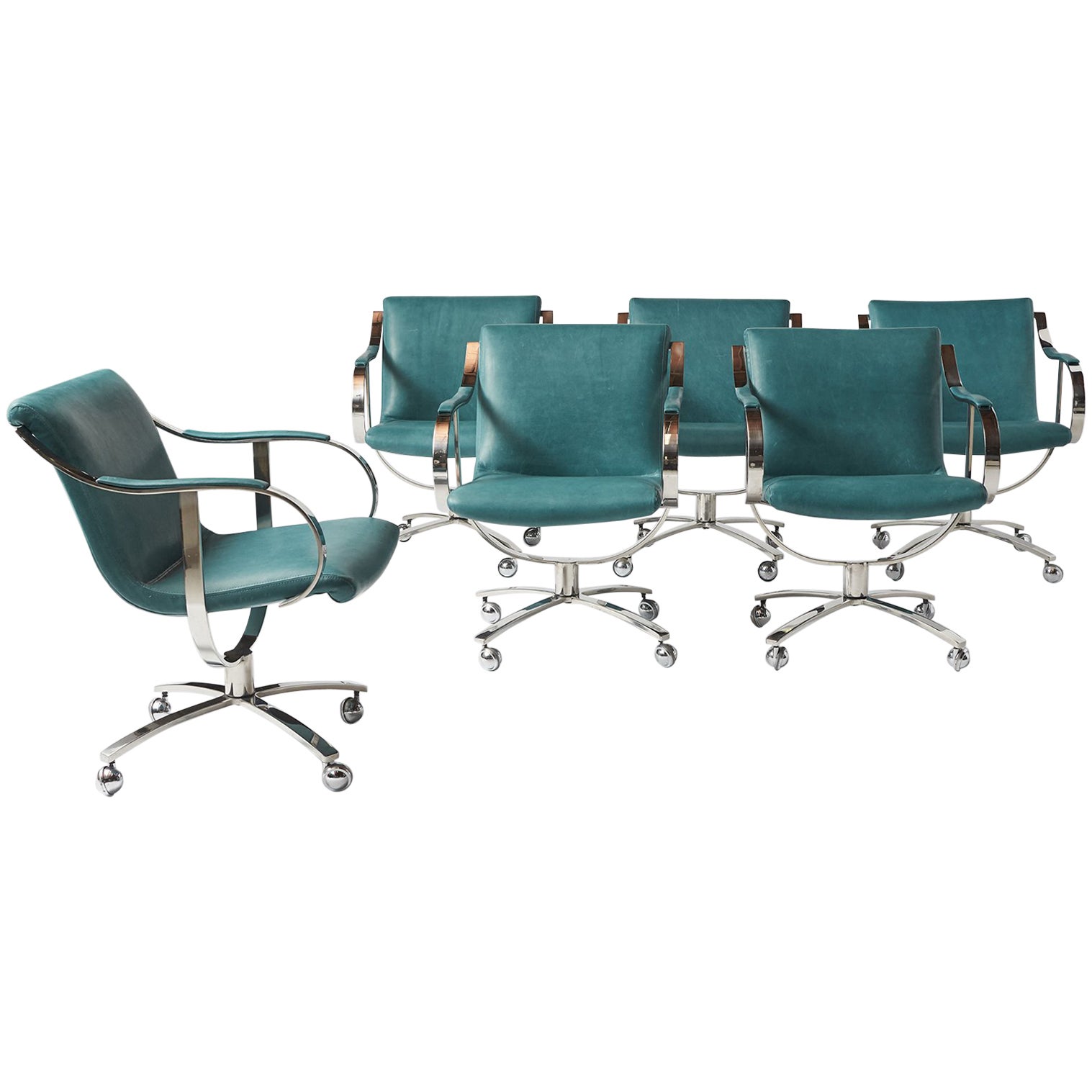 Pair Of Gardner Leaver For Steelcase Lounge Chairs For Sale at 1stDibs