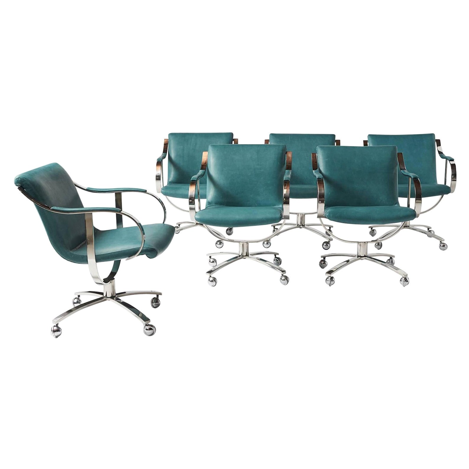 Swivel Chairs by Gardner Leaver for Steelcase