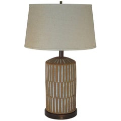 Handmade Studio Ceramic Lamp by Brent Bennett