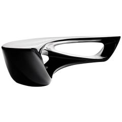 Established and Sons Drift Bench in Satin or Gloss White or Black