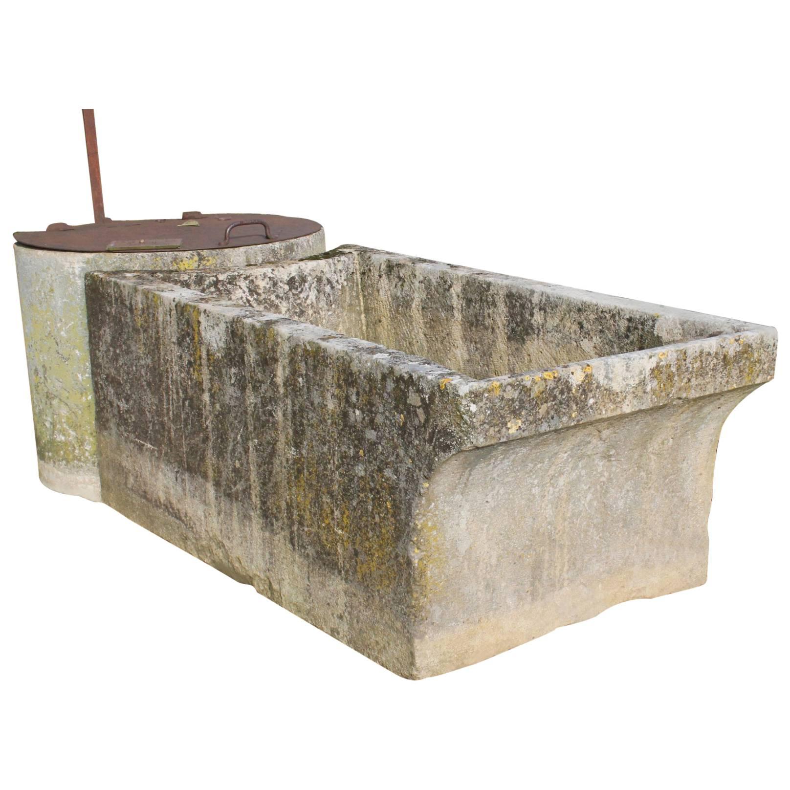 Antique Trough and Well from the Early 18th Century