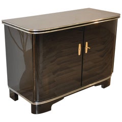 Art Deco Commode with Piano Lacquer