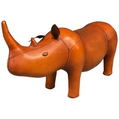 Cognac Leather Rhino by Omersa for Abercrombie & Fitch