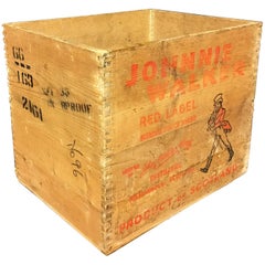 Vintage Johnny Walker Whiskey Crate