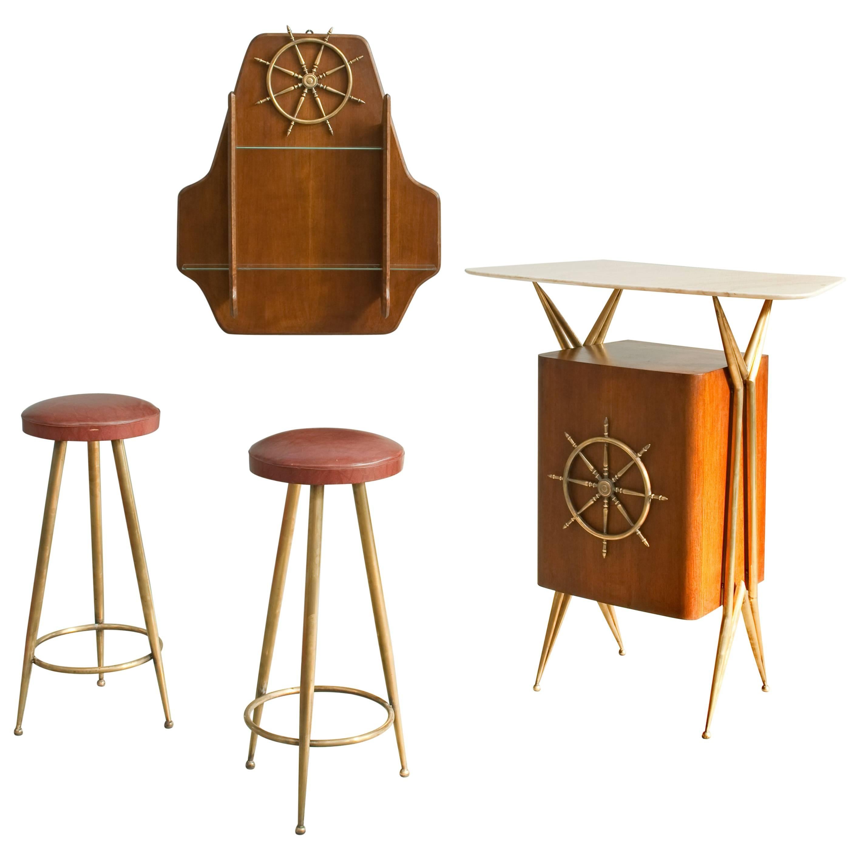 Bar Set with Stools