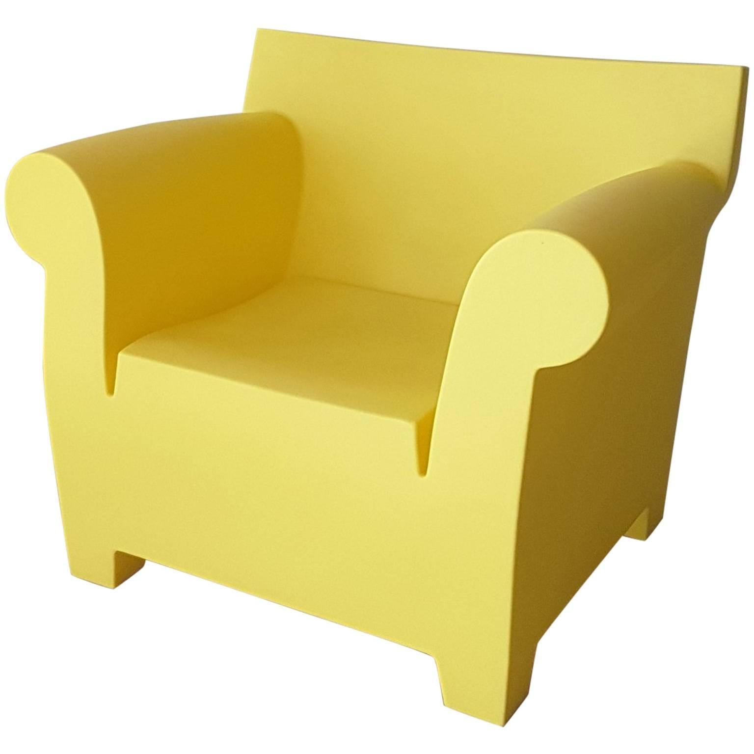 Yellow Outdoor Armchair by Philippe Starck / Kartell Compasso d'oro Award, 2001
