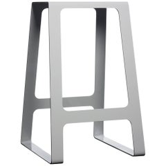 A_Stool Powder Coated Aluminum Counter Height in Signal White by Jonathan Nesci