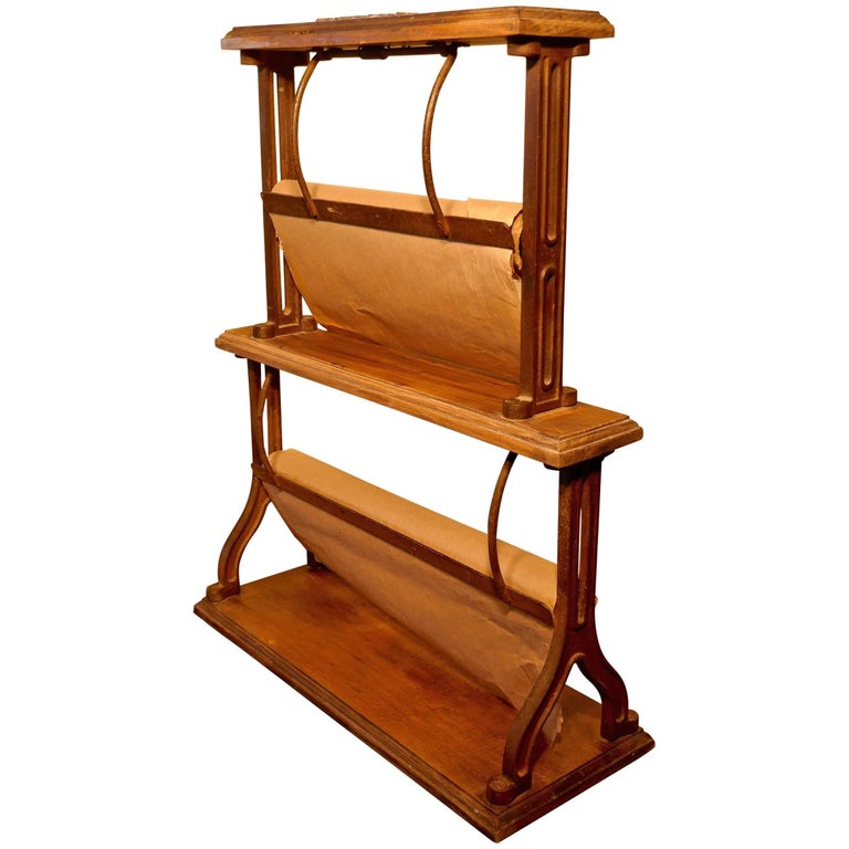 19th Century Cadbury Sweet Shop Double Paper Roll Cutter, Advertising