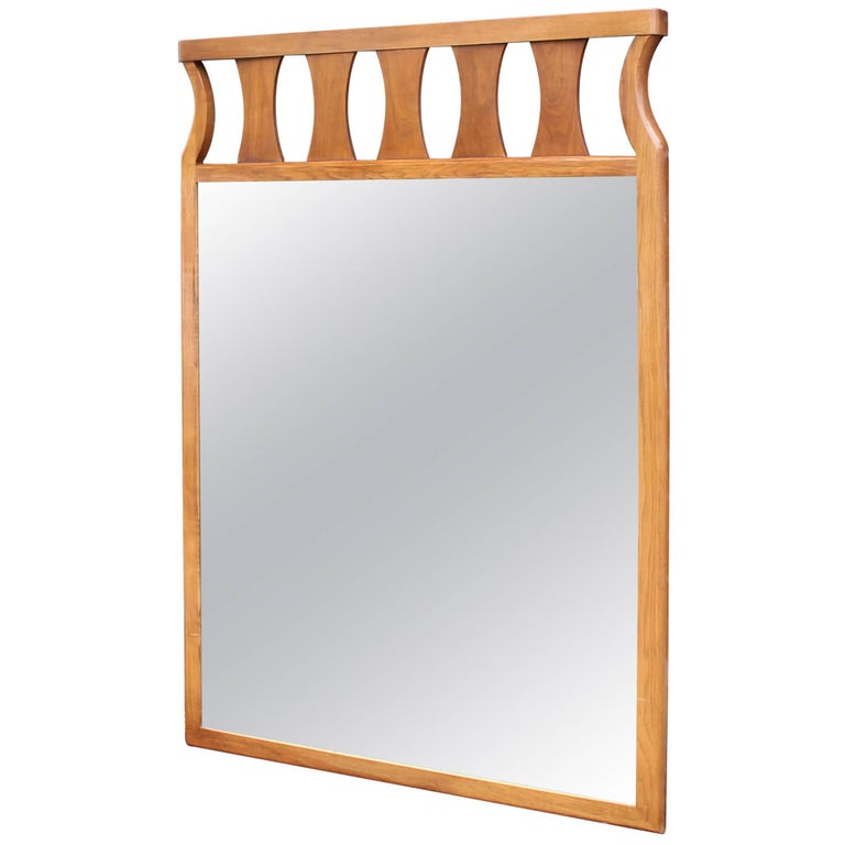 Large American Mid-Century Modern Nine-Panel Stepped and Layered Wall