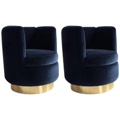 Beautiful Pair of "Fanny" Armchairs
