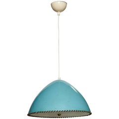 Paavo Tynell Chandelier in Blue