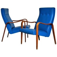  Streamlined Bentwood Lounge Chairs Thonet