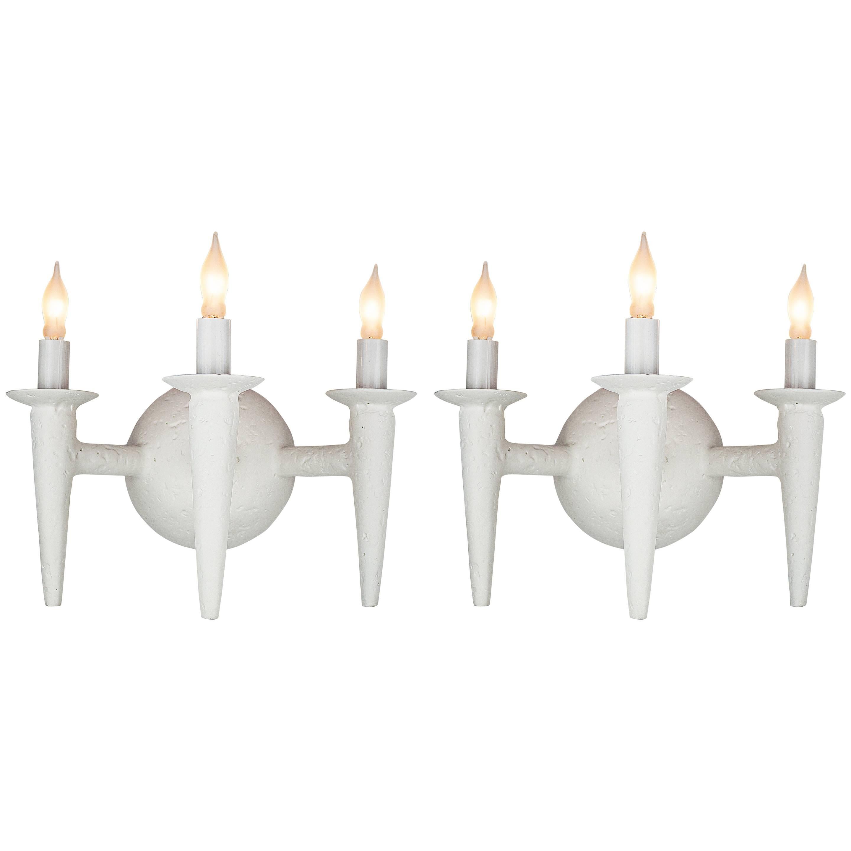 Pair of Avron Sconces by Bourgeois Boheme Atelier For Sale