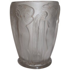 Antique René Lalique Vase "Danaides"