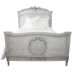 Early 20th Century Antique Louis XVI Style Full Size Bed