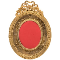 Antique French Gilt Bronze Dore Picture Frame