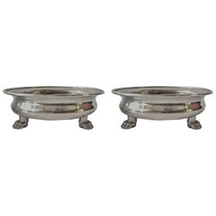 Pair of Pewter Bawls by Anna Petrus