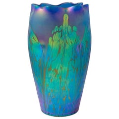 Loetz Mouthblown Glass Vase Phenomen 2/484 "Medici"