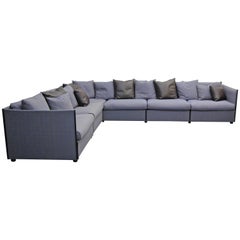 1970s Landeau Six-Piece Modular Sectional Sofa by Mario Bellini for Cassina