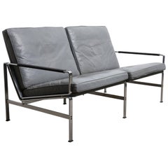 Fabricius and Kastholm Classics of Mid-Century Modernism Two-Seat Sofa.