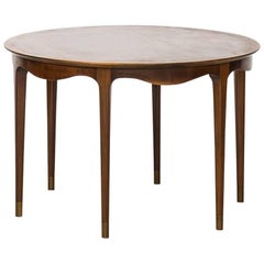Ole Wanscher Side Table by Cabinetmaker A.J. Iversen in Denmark