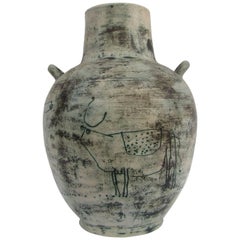 Large Ceramic Vase by Jacques Blin, 1960s