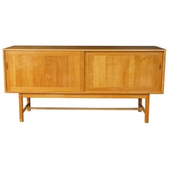 Kurt Ostervig Oak Credenza for KP Mobler, circa 1970