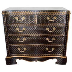 Vintage Louis Vuitton Inspired Decorative Commode Executed in a Georgian Style