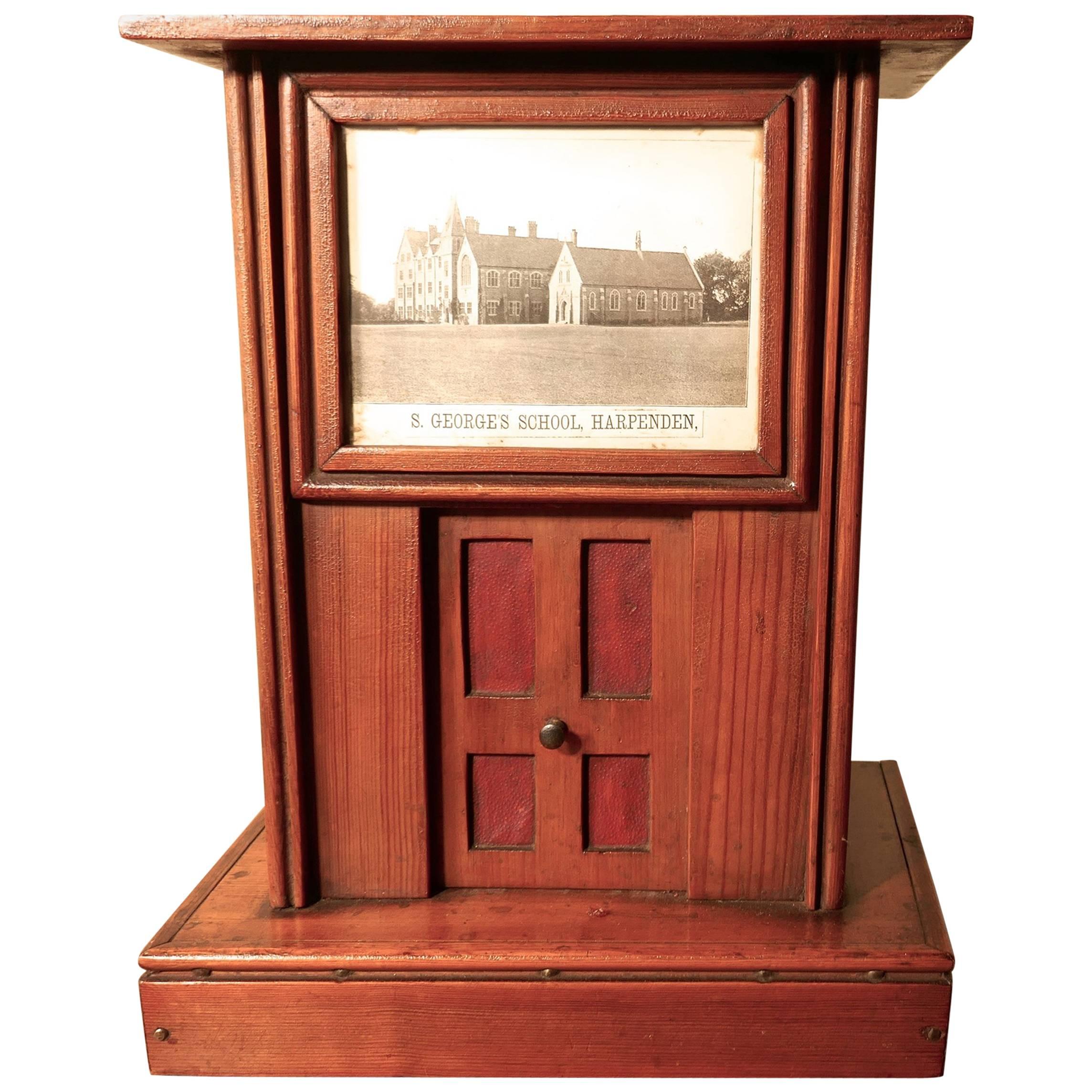 Post Box, 19th Century Victorian School House Letter Box