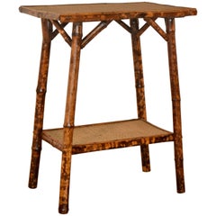 19th Century French Bamboo Table
