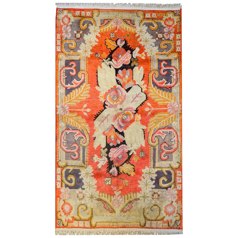 Fantastic Early 20th Century Khotan Rug For Sale at 1stDibs
