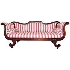 Antique Classical Sofa, Mid-Atlantic, circa 1810